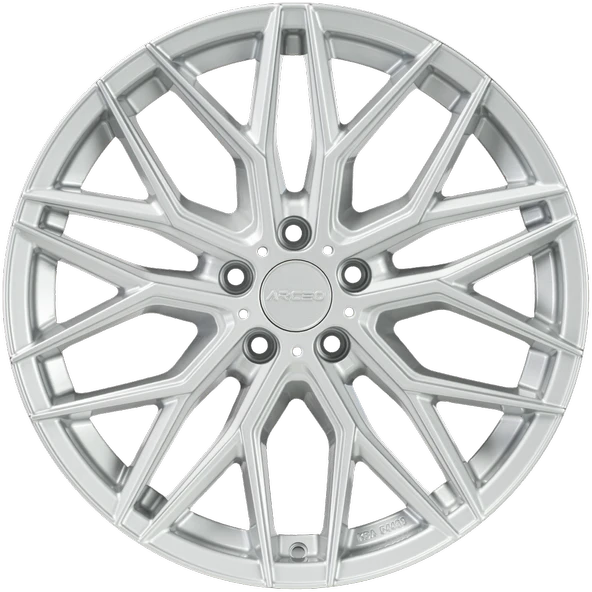 8.5*19-5*112 ET45 73.1 White Silver VALENCİA - Resim 4