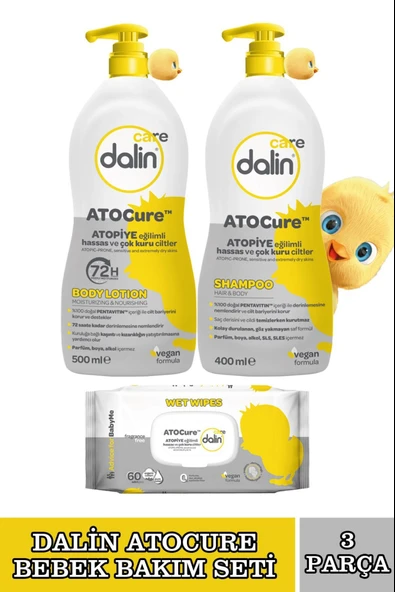 Dalin Atocure Bebek Bakım Seti ürün görseli