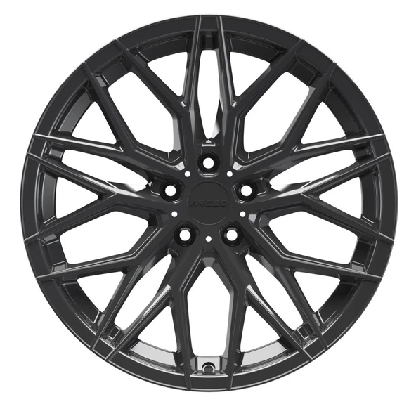 ARC-G6941-56 10.5x21" -5x120 ET45 72.6 Titanium Silver VALENCIA Jant (4 Adet) - Resim 2