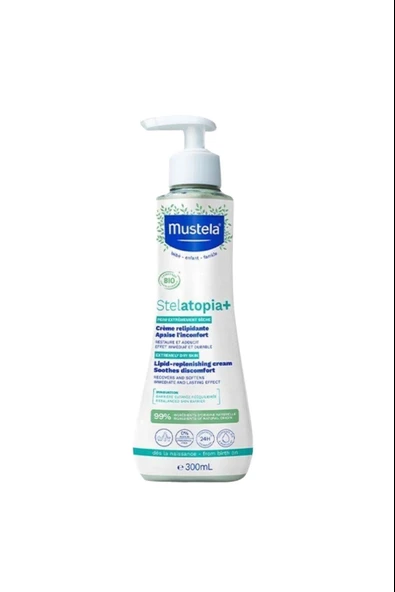 Mustela Stelatopia Lipit Yenileyici Krem 300 ml Stelatopia Şampuan 200 ml - Resim 2