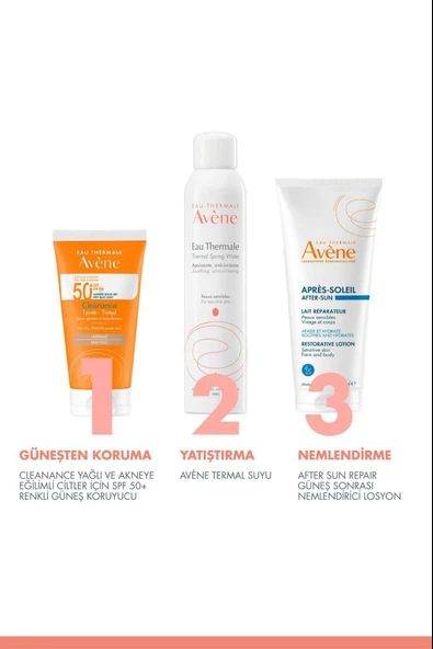 Avene Cleanance Tinted Unifying Spf50+ 50 ml 2 Adet - Resim 6