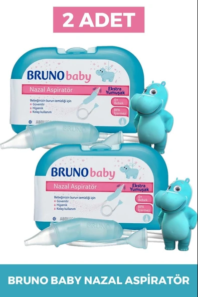 Bruno Baby Nazal Aspiratör 2 Adet ürün görseli