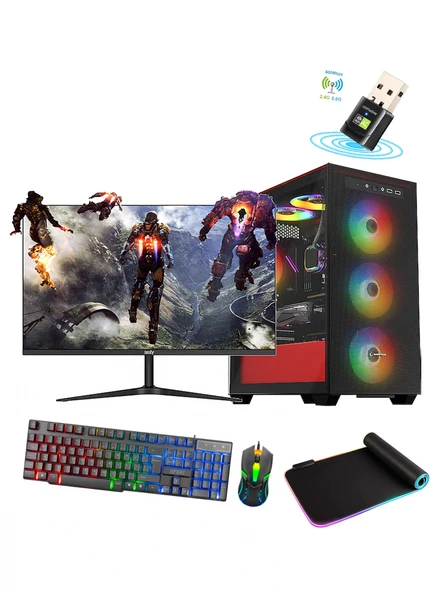 DRV-410 Ryzen 5 5500 32GB DDR4 GTX1660 Süper 1TB M.2 SSD 24" 165Hz 1ms Oyun Bilgisayarı ürün görseli 1