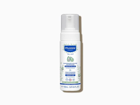 Mustela Yenidoğan Köpük Şampuanı 150 ml ürün görseli