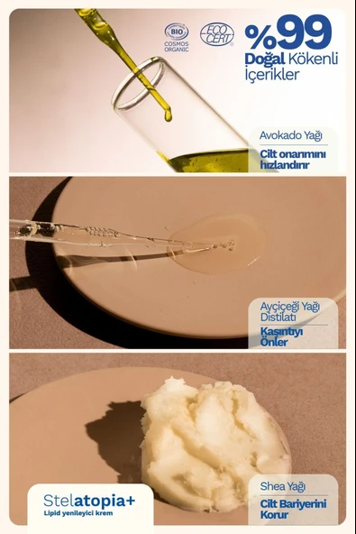 Mustela Stelatopia Cilt Bariyeri Yenileyici - Rahatlatıcı Krem 300ml 2 Adet - Resim 5