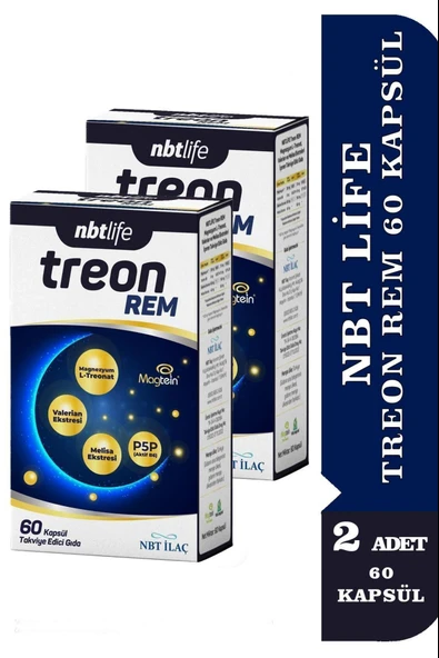 NBT Life Treon REM 60 Kapsül 2 Adet - Resim 2