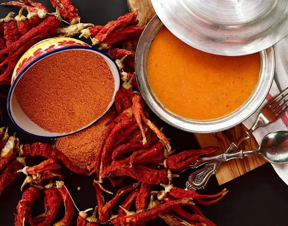 Çörekotlu Nazilli Köy Tarhanası Ev Yapımı 1000 gr - Resim 3