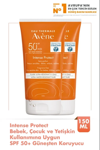 Avene Intense Protect Spf 50 + 150 Ml 2 Adet ürün görseli