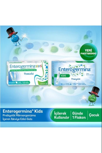 Enterogermina Kids 10 Flakon 2 Adet - Resim 3