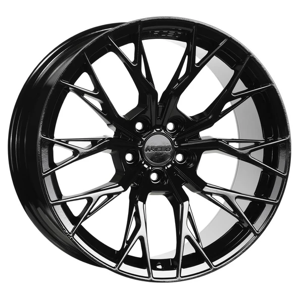 ARC-19239-15 8.5x19" -5x112 ET45 73.1 Glossy Black ROMA Jant (4 Adet) ürün görseli 1