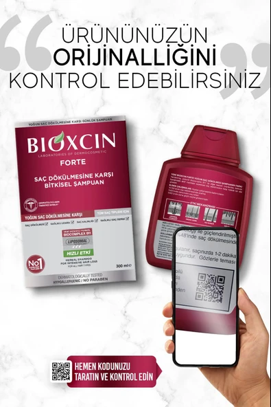 Bioxcin Forte Şampuan 3'lü Set 2 Adet ( 6 X 300 ml ) - Resim 2