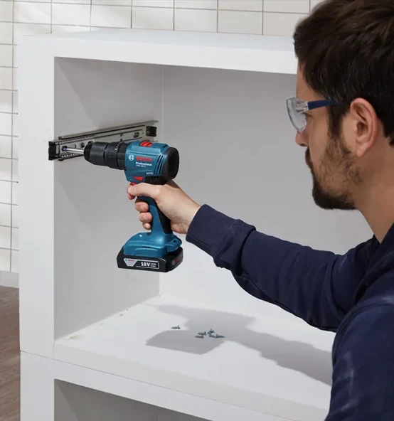 Bosch Professional GSB 185-LI 2 x 2.0Ah Çift Akülü Darbeli Matkap - 06019K3100 - Resim 3