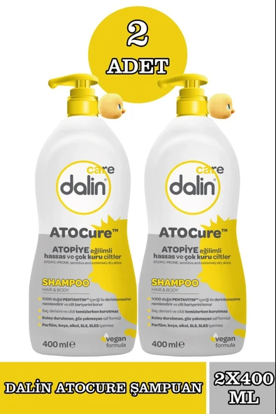 Dalin Atocure Şampuan 400 ml 2 Adet ürün görseli
