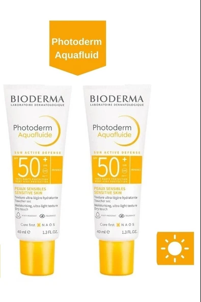 Bioderma Photoderm Aquafluide Invisible SPF50 40 ml 2 Adet ürün görseli