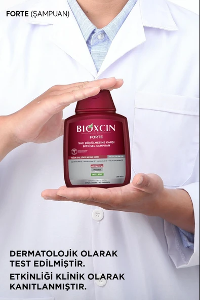 Bioxcin Forte Şampuan 3'lü Set 2 Adet ( 6 X 300 ml ) - Resim 3