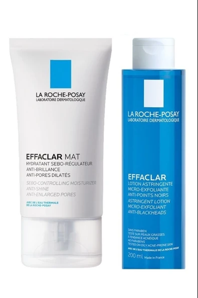 La Roche Posay Effaclar Mat 40 Ml -La Roche Posay Effaclar Mikro Soyucu Tonik Yağlı/Akneye Eğilim Gösteren Ciltler Ciltler Gözenek Sıkılaştırıcı 200ml ürün görseli