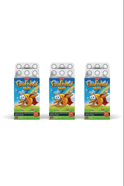 EasyFishoil Multi Omega 3 30 Tablet 3 Adet ürün görseli