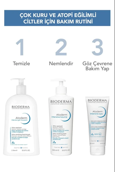 Bioderma Atoderm Intensive Eye 100 ml - Resim 4