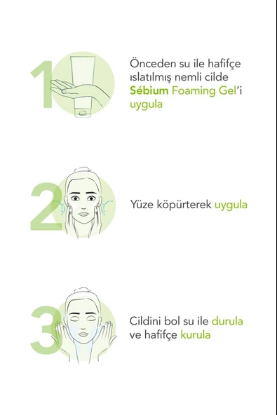 Bioderma Sebium Foaming Gel 500 ml & Photoderm AKN Mat Güneş Kremi 150ml - Resim 4