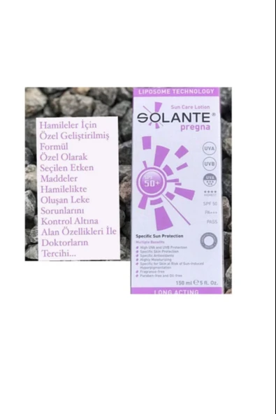 Solante Pregna Spf 50+ Losyon 2 Adet - Resim 2