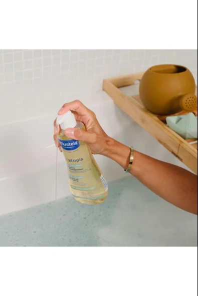 Mustela Stelatopia Huile Lavante Cleansing Oil 500 ml 2 Adet - Resim 2