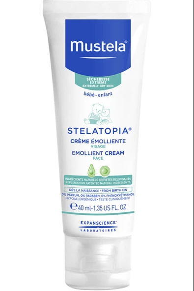 Mustela Stelatopia Yüz Kremi 40 ml ürün görseli