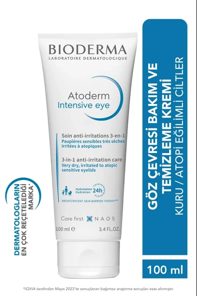 Bioderma Atoderm Intensive Eye 100 ml ürün görseli