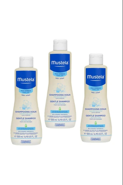 Mustela Papatya Özlü Şampuan 500 ml 3 Adet ürün görseli