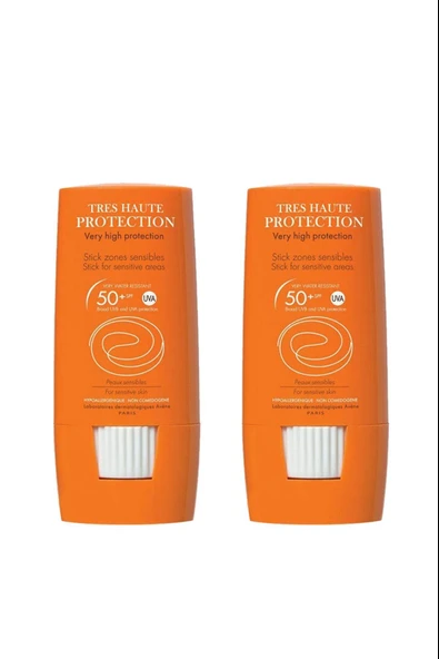 Avene Hassas Bölgeler İçin Stick Güneş Kremi Spf50 8G 2 Adet ürün görseli