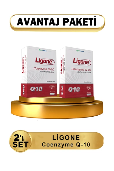 Ligone Coenzyme Q-10 45 Kapsül 2 Adet ürün görseli