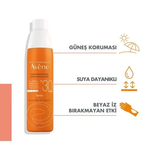 Avene Güneş Koruyucu Sprey Spf30+ 200 ml - Resim 2