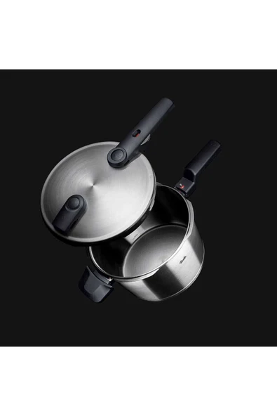 Fissler Vitaquick Premium 6+3.5 Litre Düdüklü Tencere Seti - Resim 5