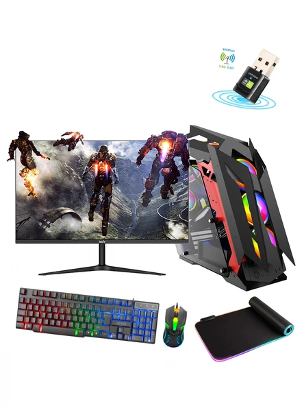 DRV-415 i5 10400F 16GB DDR4 RTX2060 512GB M.2 SSD 24" 165Hz 1ms Oyun Bilgisayarı ürün görseli