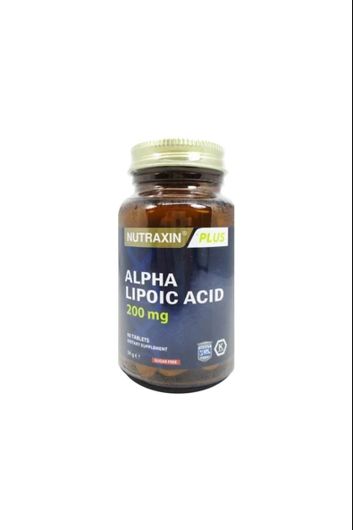 Nutraxin Alpha Lipoic Acid 200 mg 60 Tablet 3 Adet - Resim 3