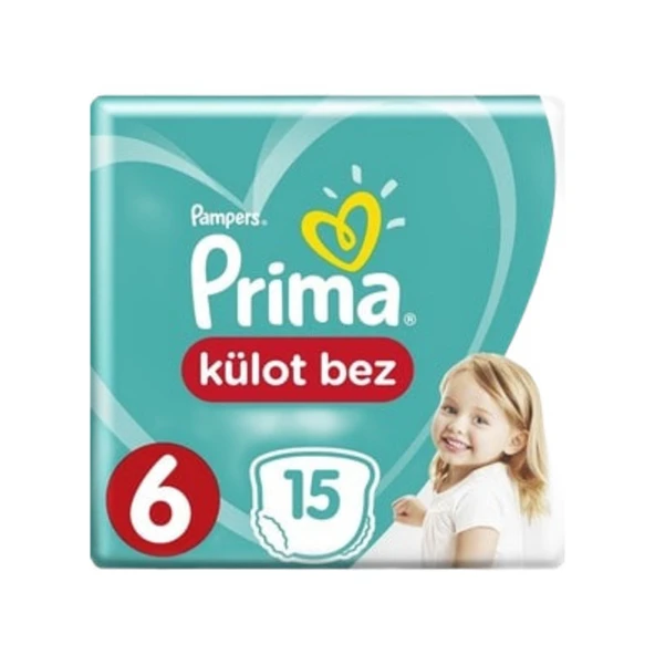 Prima Bebek Bezi Pants Külot Ekstra Large 6 Beden 15'li ürün görseli