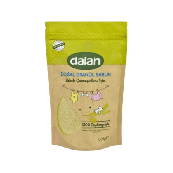 Dalan Doğal Granül Sabun Zeytinyağlı Toz Deterjan 500 gr ürün görseli 1