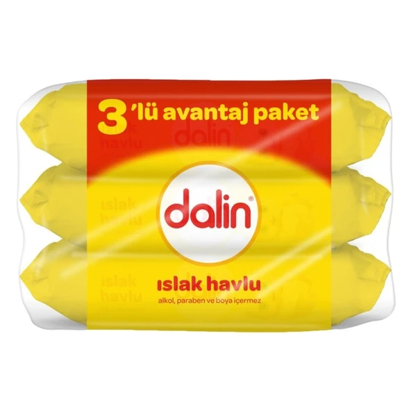 Dalin Islak Mendil 3x56'lı ürün görseli