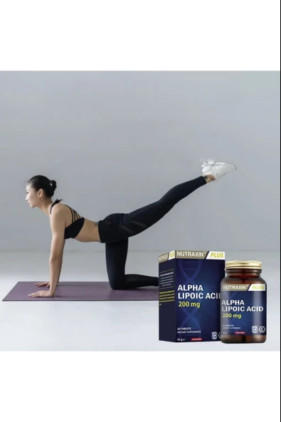 Nutraxin Alpha Lipoic Acid 200 mg 60 Tablet 3 Adet - Resim 5