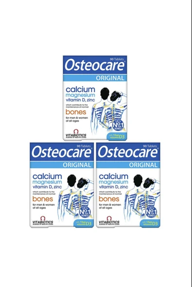 Osteocare 90 Tablet 3 Adet ürün görseli