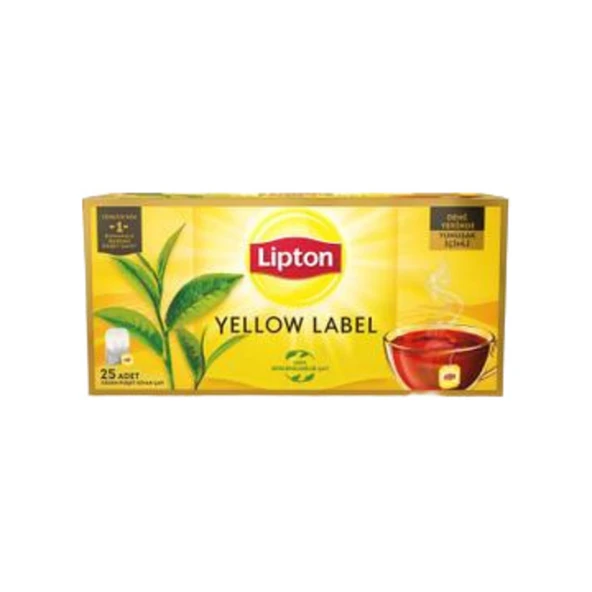 Lipton Çay Yellow Label Bardak 25x50 Gr ürün görseli