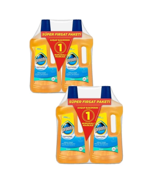 Pronto Ahşap Temizleyici 750 ml + 750 ml 2'li Set ürün görseli 1