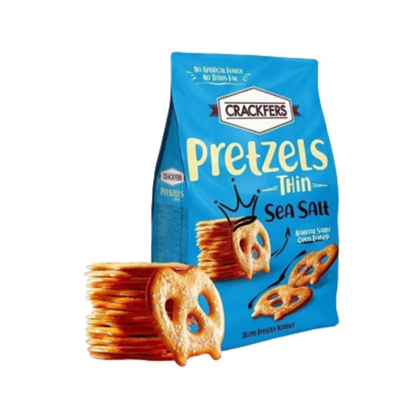 Bifa Crackfers Pretzel Deniz Tuzlu Kraker 200 Gr ürün görseli