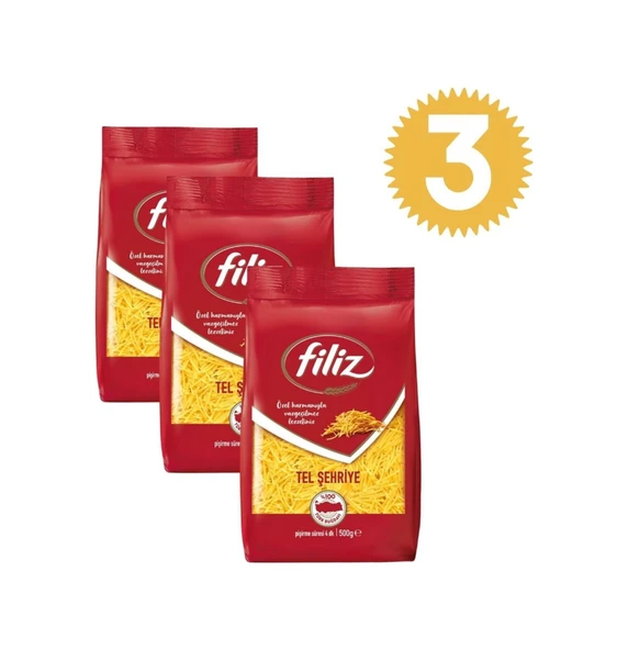 Filiz Tel Şehriye 3 x 500 G ürün görseli
