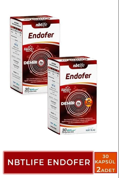 Nbt Life Endofer 30 Kapsül 2 Adet ürün görseli