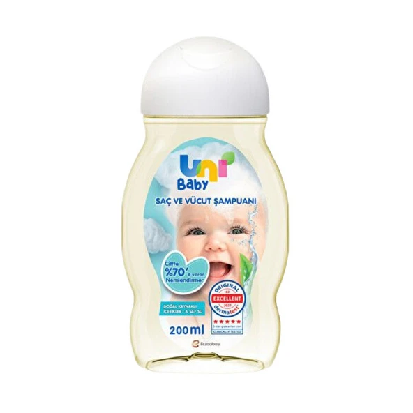 Uni Baby Şampuan 200 Ml ürün görseli 1