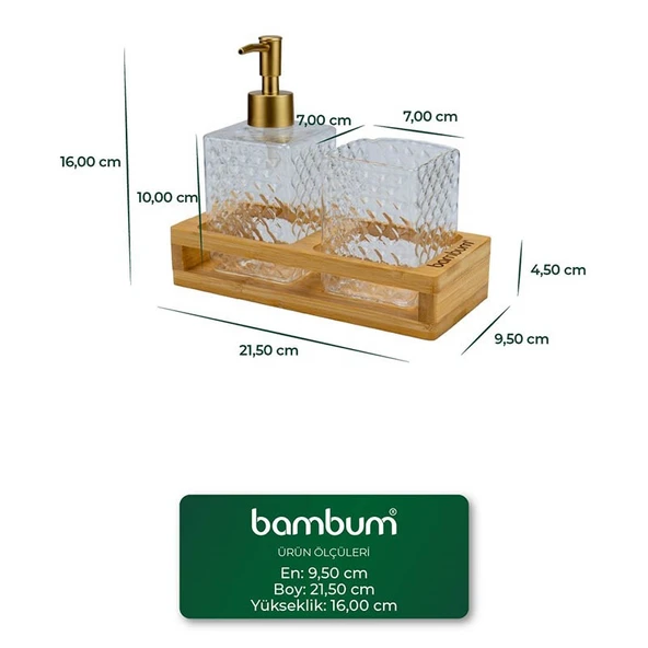 Bambum Imola 2'li Sabunluk Seti - Resim 3