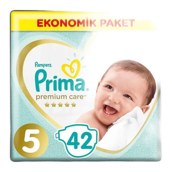 Prima Bebek Bezi Premium Care Jumbo Junior 11 - 25 Kg No 5 42'li ürün görseli