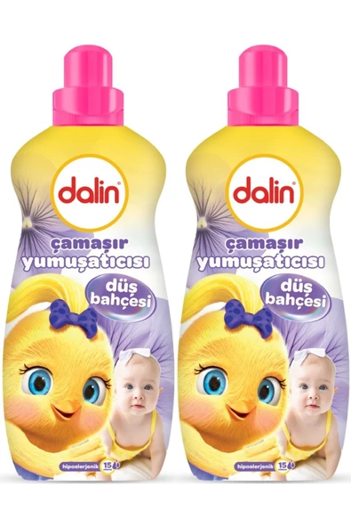 Dalin Çamaşır Yumuşatıcı 1500ML Düş Bahçesi (2 Li Set) (Bebeklere Özel) ürün görseli 1