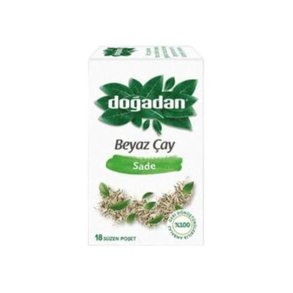 Doğadan Çay Beyaz Sade 18 Poşet ürün görseli