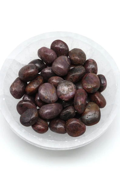 Yakut Doğal Taş Tamburlanmış Parça - Tımbıl ürün görseli 1